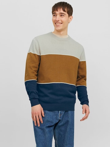 Pull-over JACK & JONES en mélange de couleurs : devant