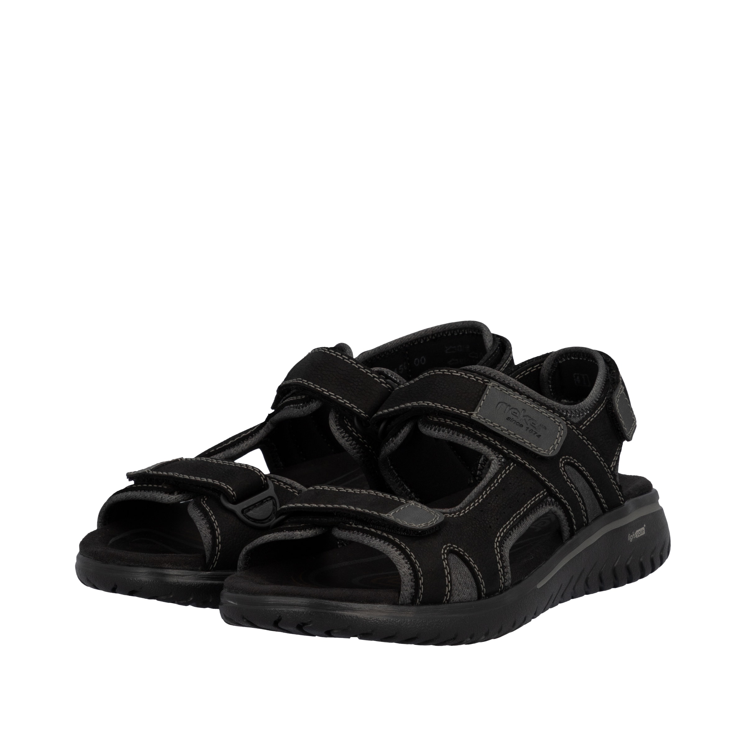 Sandales de randonnée Rieker en noir