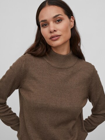 VILA Sweter 'Ril' w kolorze brązowy