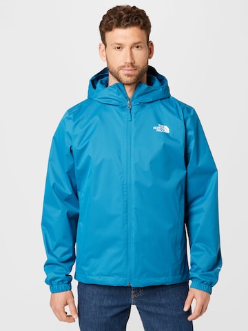 THE NORTH FACE Средняя посадка Куртка в спортивном стиле 'Quest' в Синий: спереди