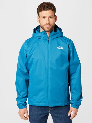 THE NORTH FACE Regular fit Outdoorjas 'Quest' in Blauw: voorkant