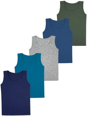 Maillot de corps 'Jungen Unterhemden Colin' LOREZA en mélange de couleurs : devant