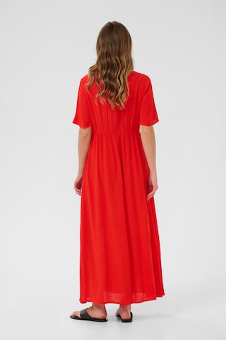 Kaffe Jurk 'Amyrna' in Rood