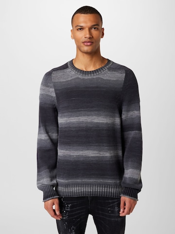 Dondup - Jersey en gris: frente