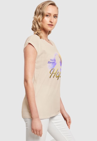 T-shirt 'Wish - Gradient There Is Always Hope' ABSOLUTE CULT en beige