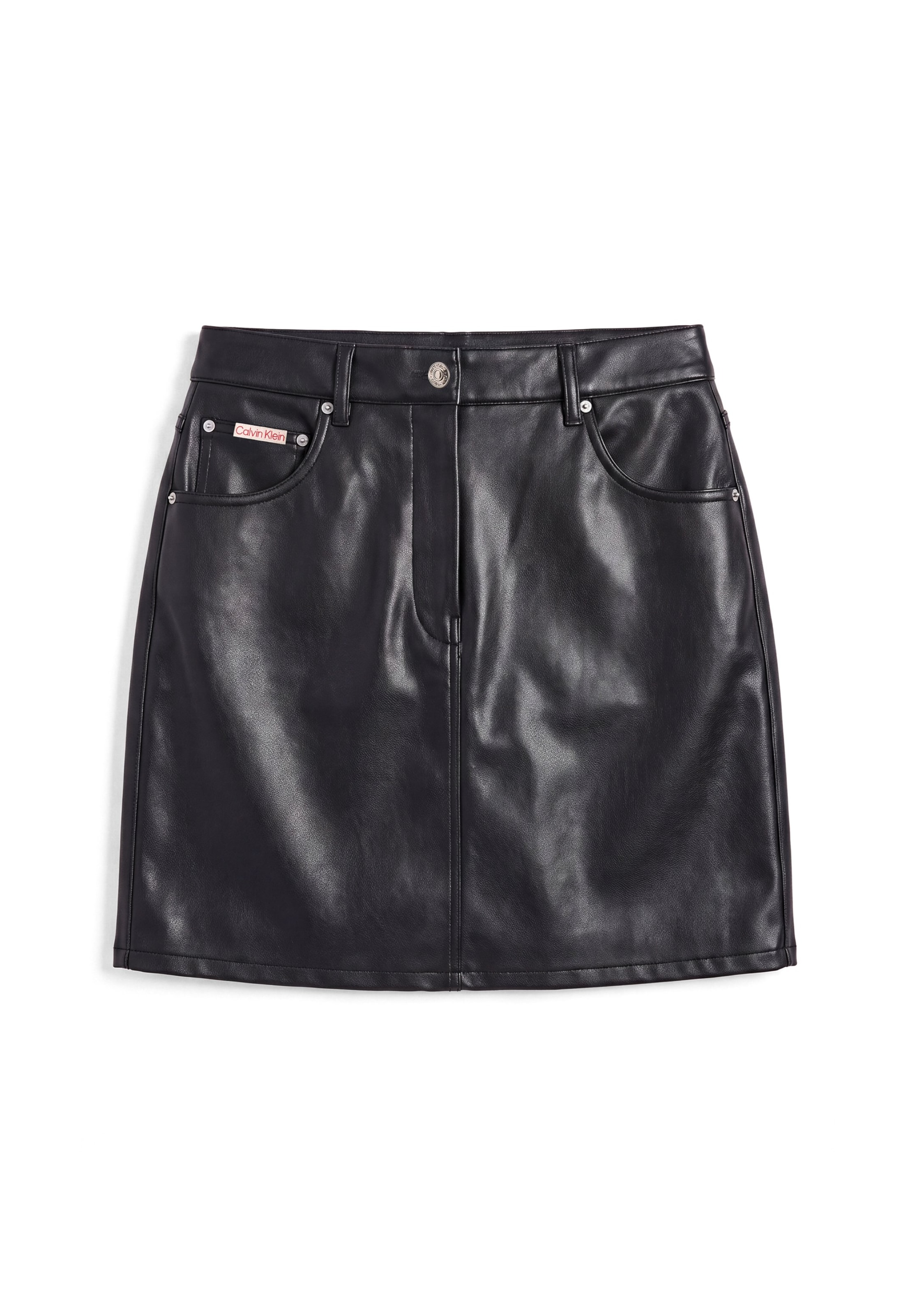 Calvin Klein Jeans - Saia em preto: frente