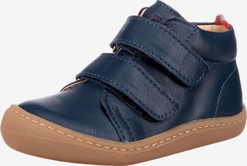 Koel4Kids First-Step Shoes in Blue: front