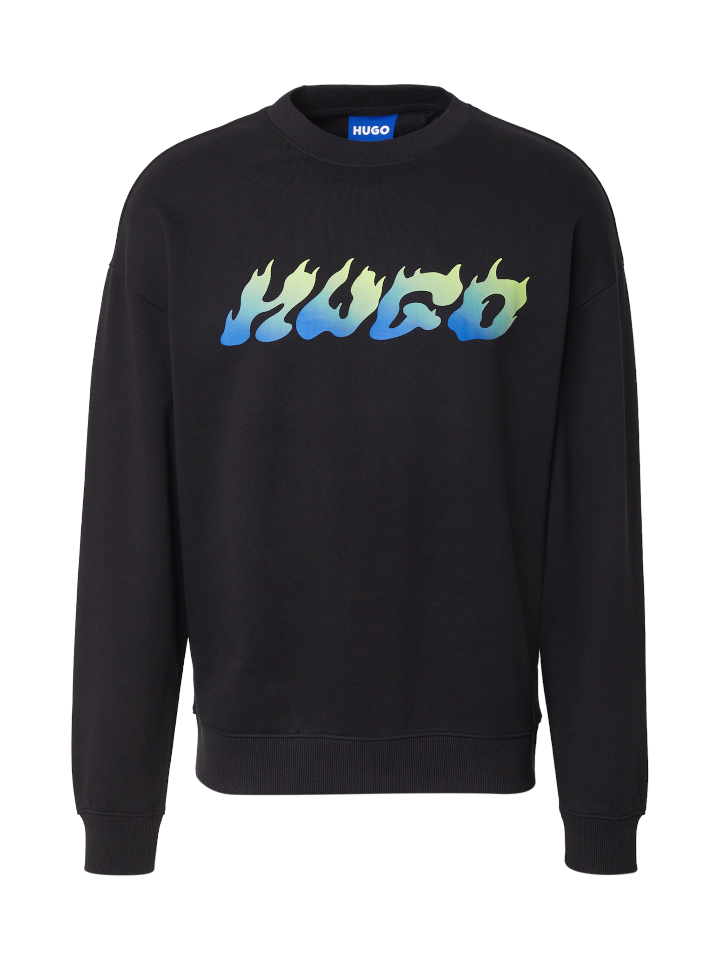 Sweat-shirt 'Nifterix' HUGO en noir : devant