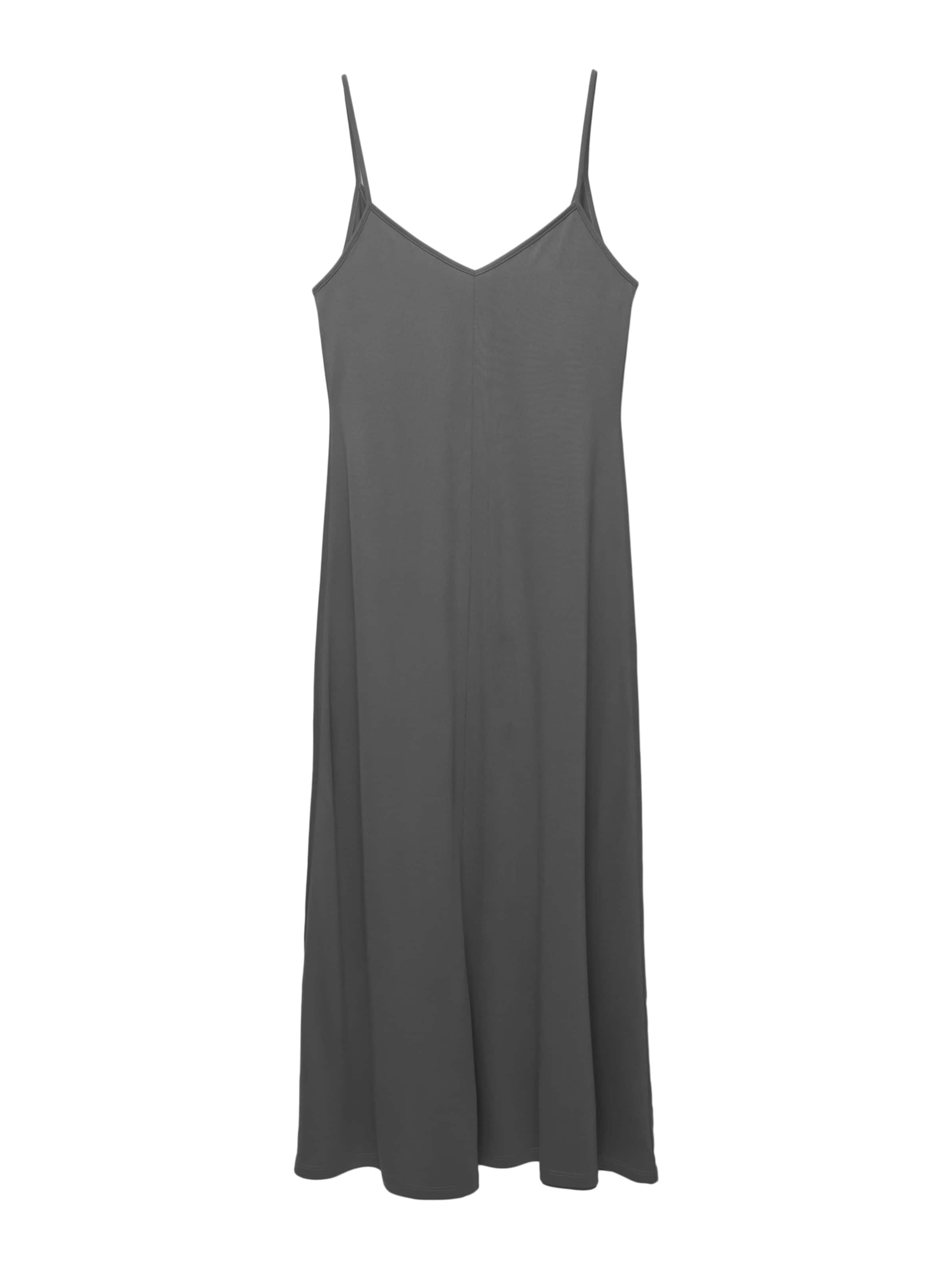 Pull&Bear Рокля в сиво: отпред