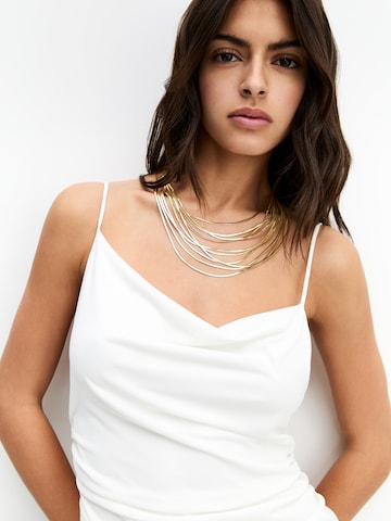 Pull&Bear Necklace in Gold: front