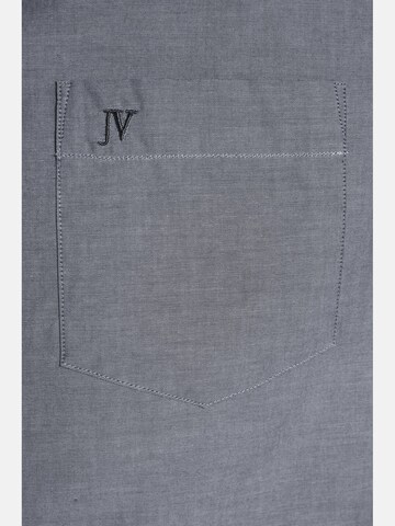 Jan Vanderstorm Regular fit Button Up Shirt ' Ulfe ' in Blue
