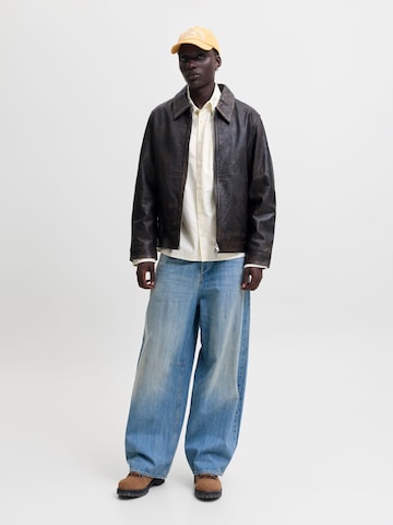 JACK & JONES - Ajuste confortable Camisa de negocios 'JORFrederiksberg' en blanco