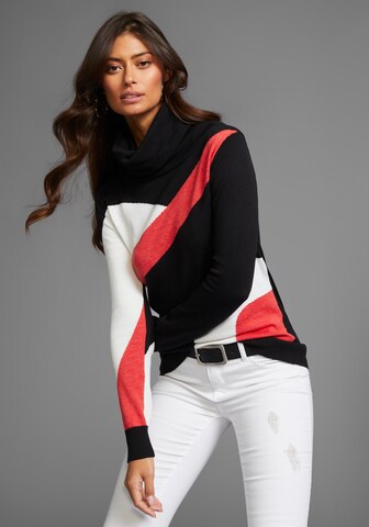 LAURA SCOTT Pullover in Schwarz: Vorderseite