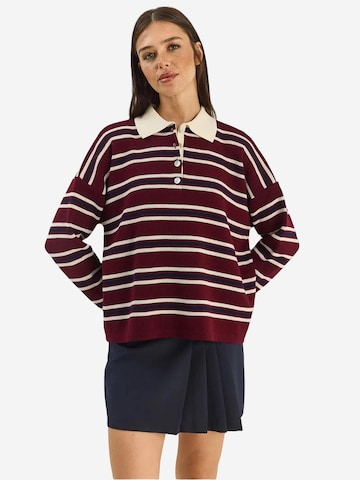 Bianco Lucci Pullover 'Pullover'‌‌‌‌ in Rot