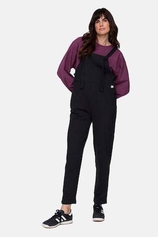 Turtledove London Regular Latzhose 'Lila' in Schwarz