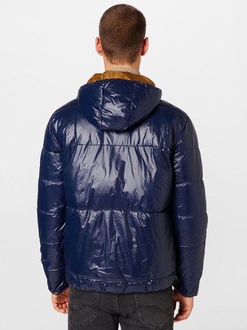 BLEND Winter Jacket in Blue