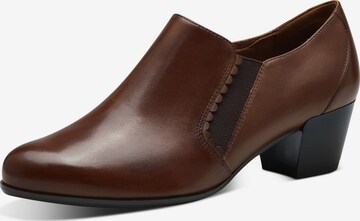 TAMARIS - Zapatos cerrados en marrón: frente