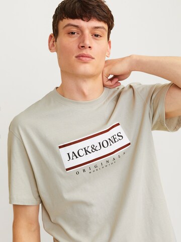 JACK & JONES Bluser & t-shirts 'JWHFrederiksberg' i grå
