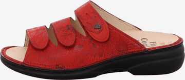 Finn Comfort Mules in Red