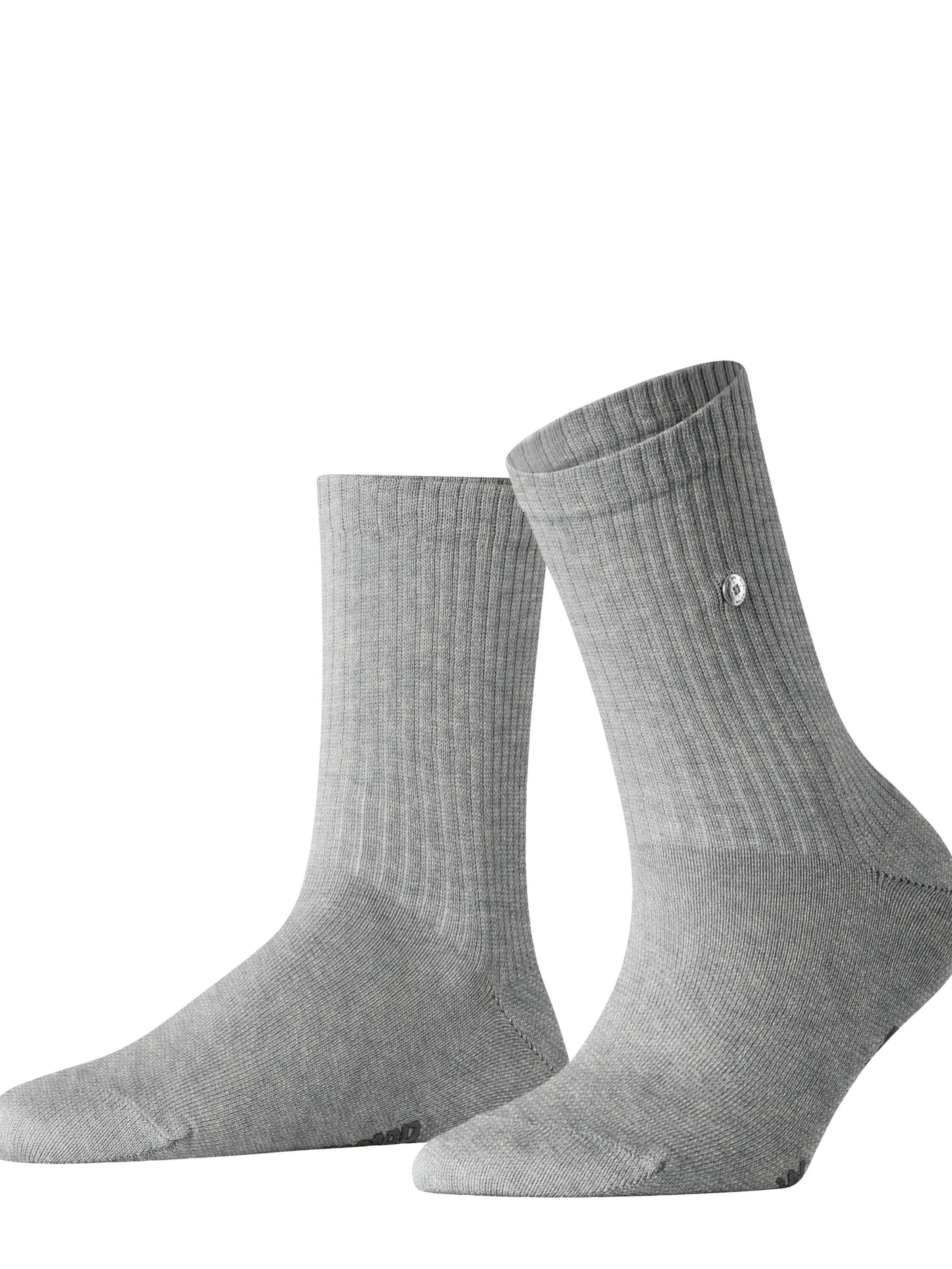 BURLINGTON Socken 'Fleet Street'‌‌‌‌‌‌ in Grau: Vorderseite