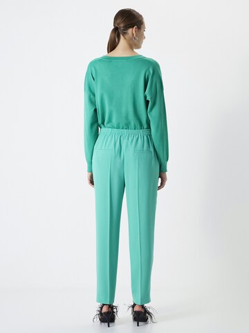 Ipekyol Tapered Pleated Pants in Green