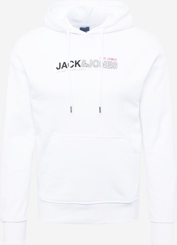 JACK & JONES Sweatshirt 'VISION' in Weiß: predná strana