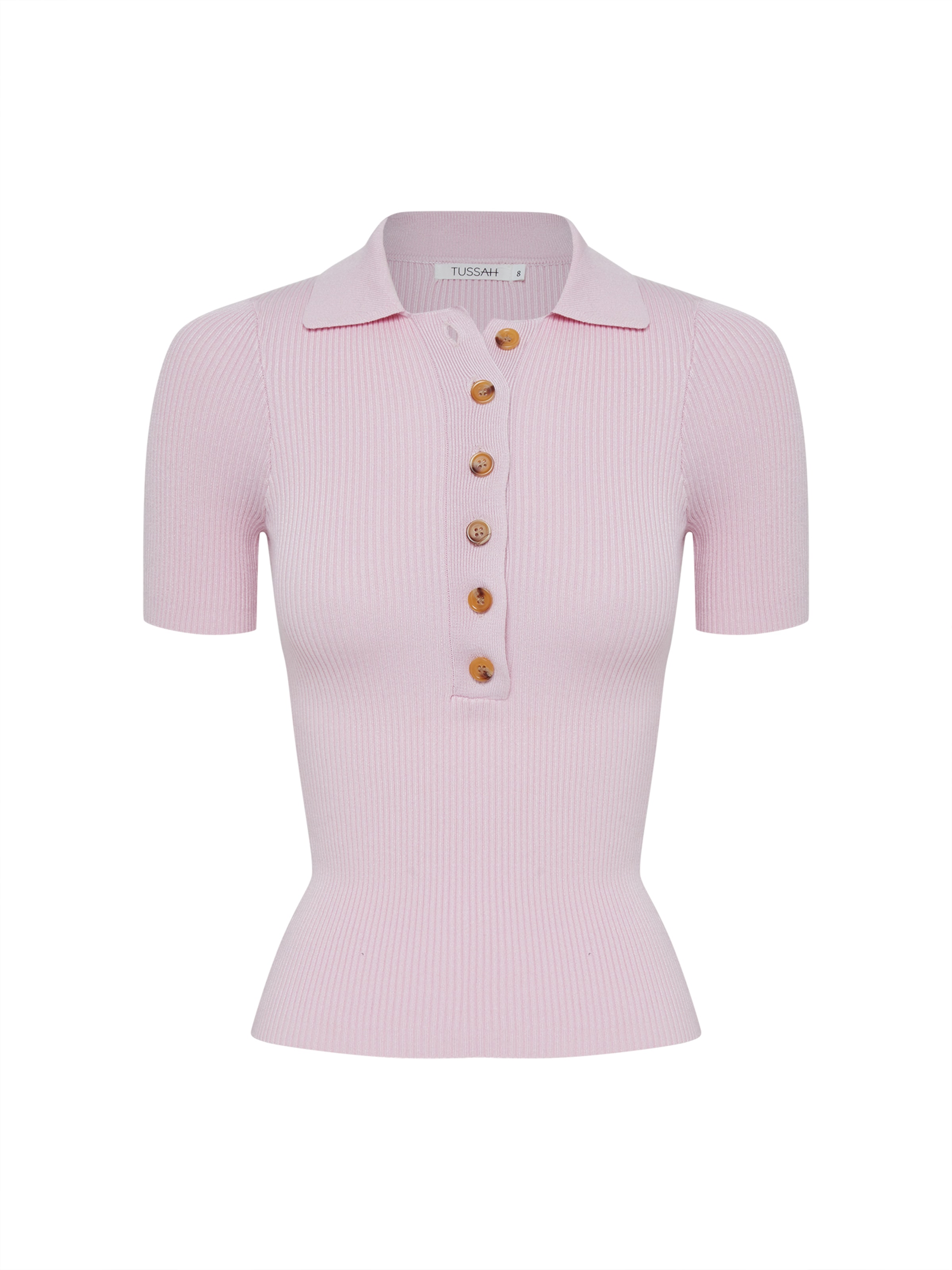 Tussah Μπλουζάκι &#x27;LAUREN&#x27; σε ροζ: μπροστά