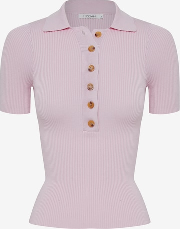 Tussah - Camisa 'LAUREN' em rosa: frente