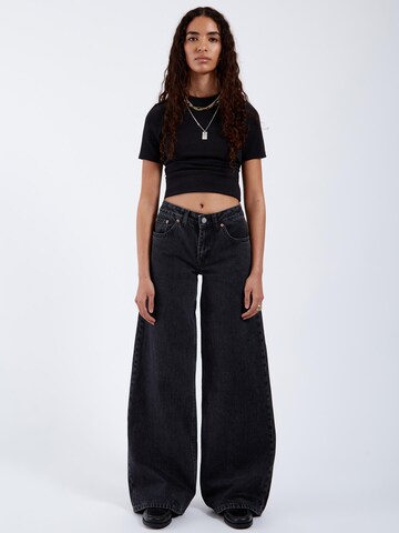 Dr. Denim Regular Jeans 'Rhue Wide' in Black