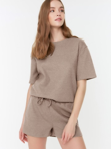 Trendyol Shorty in Beige: Vorderseite
