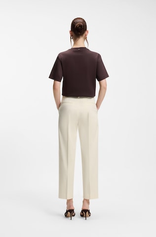 BOSS Tapered Pants 'Tecarino' in White