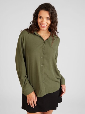 Z-One Blouse 'Go44ya' in Groen: voorkant