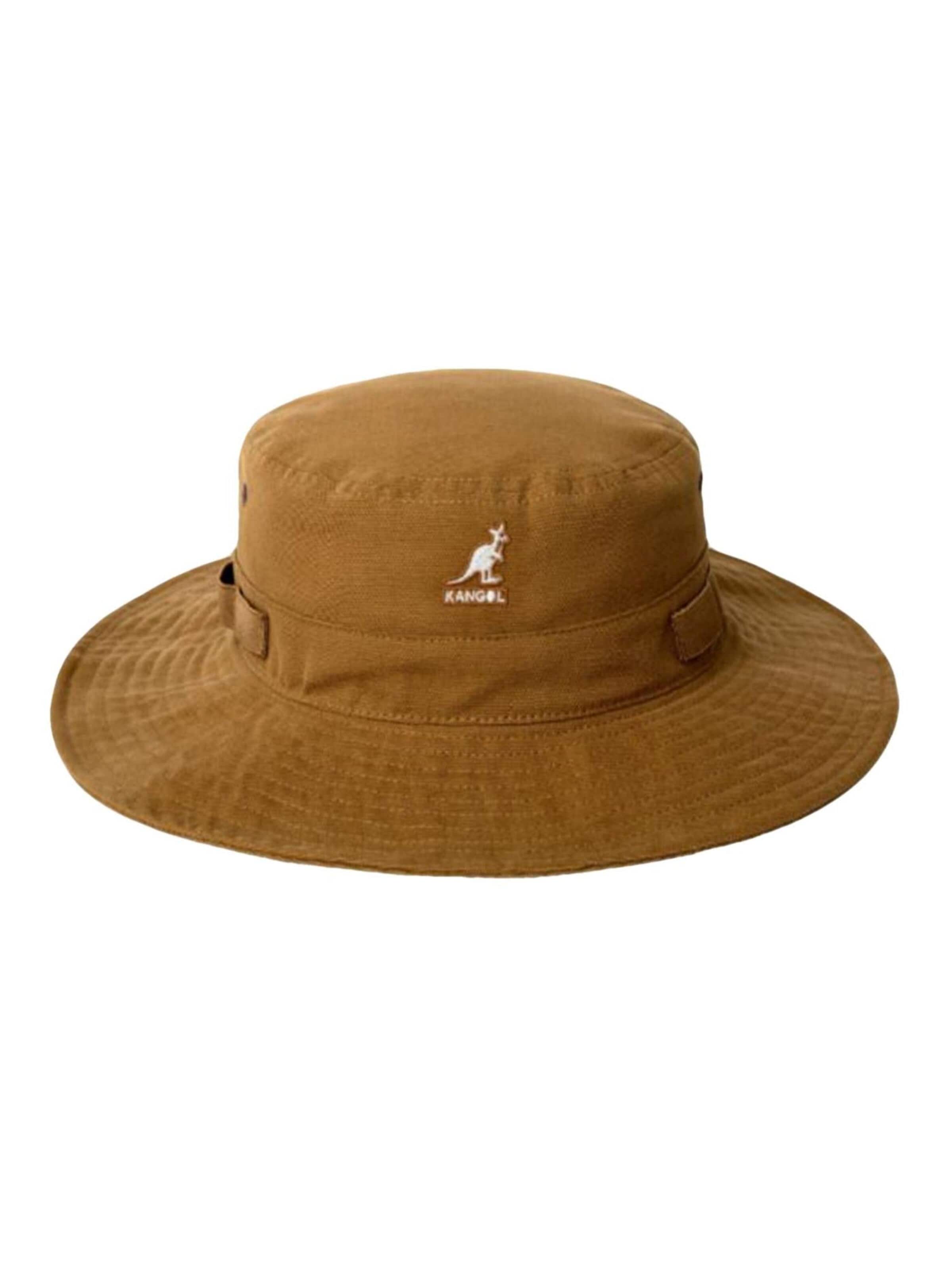 Cappello 'Utility Cords Jungle Hat Tan' di KANGOL in marrone: frontale