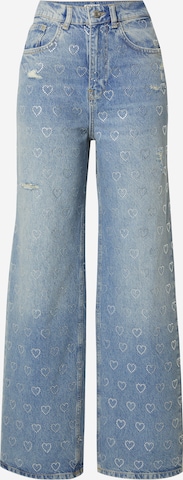 ONLY Wide Leg Farkut 'ONLHOPE' värissä sininen: etupuoli