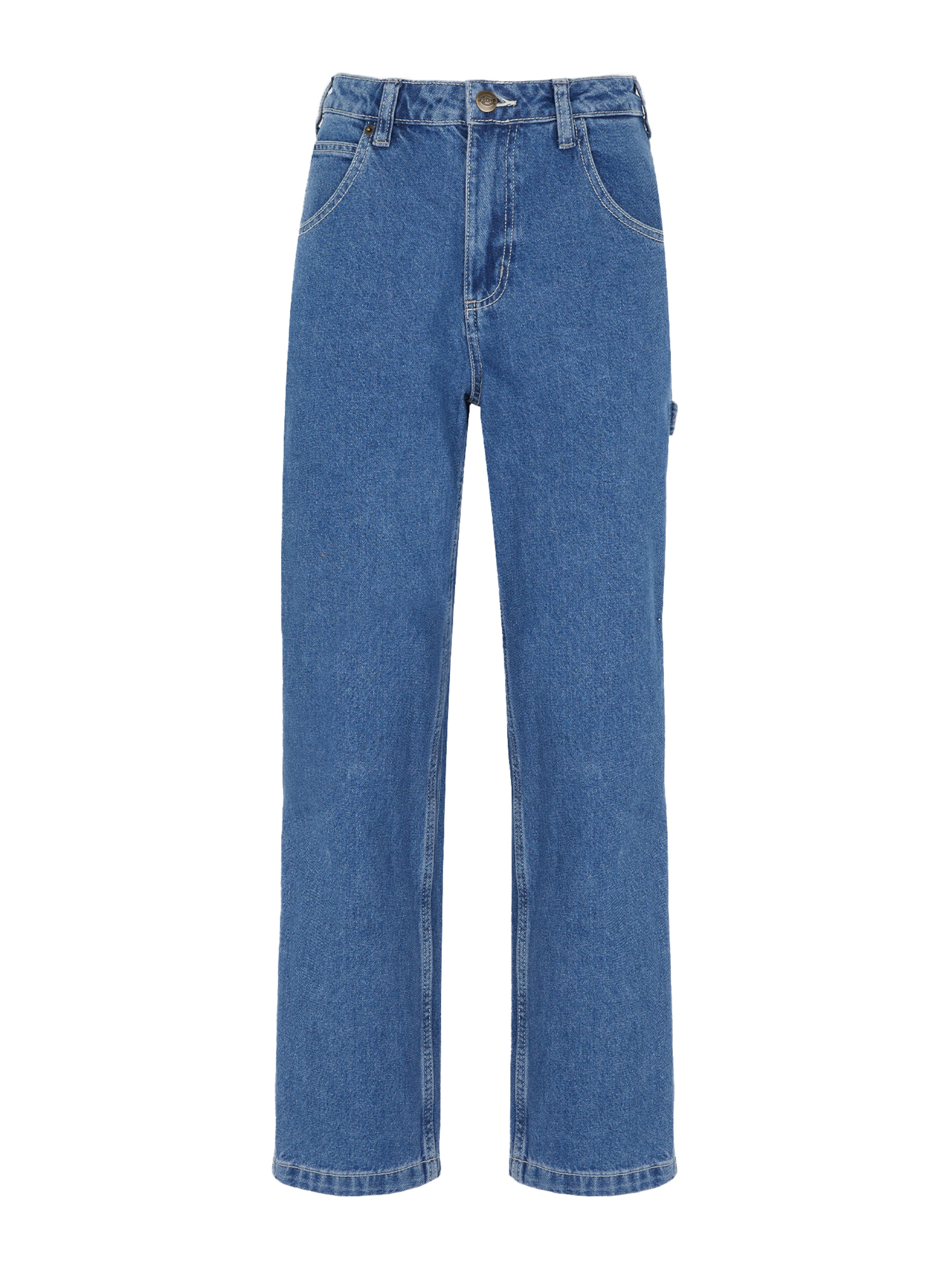 DICKIES Loosefit Jeans in Blau: Vorderseite