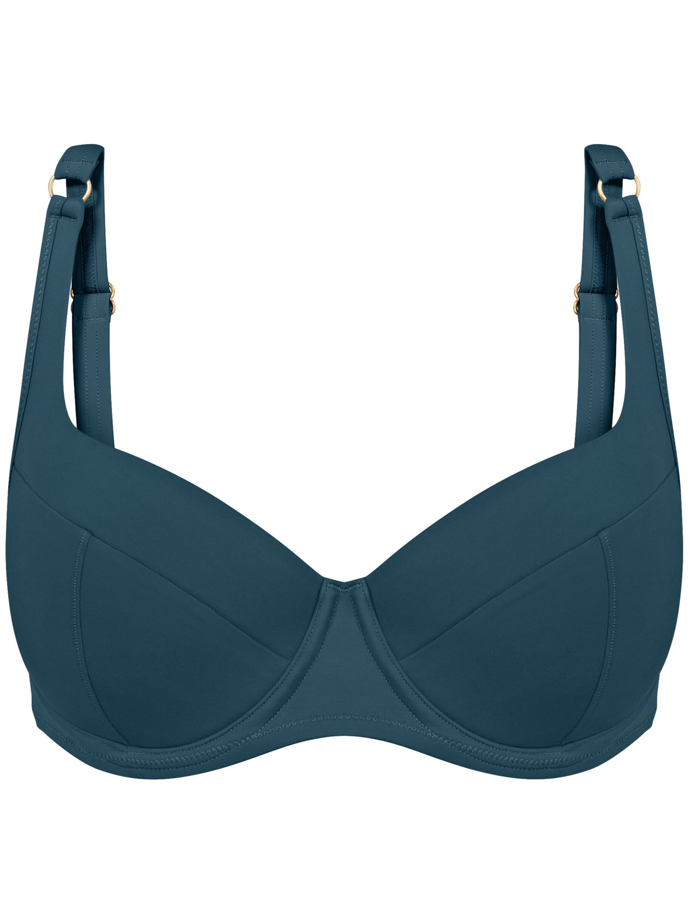 TRIUMPH Bikini Top ' Summer Twist ' in Blue: front