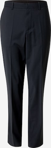 Pantalon à plis Calvin Klein en noir : devant