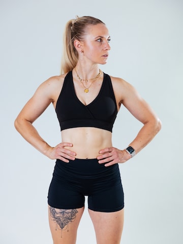 Lifters Triangel Sport-BH 'Race Sport' in Schwarz