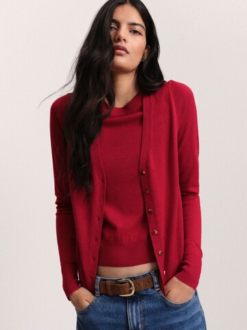 The Set Strickjacke in Grau