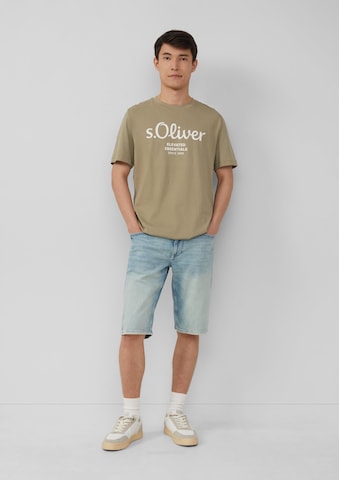 T-Shirt s.Oliver en vert