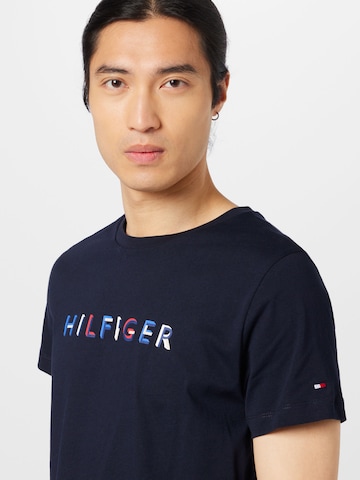 TOMMY HILFIGER T-Shirt in Blau