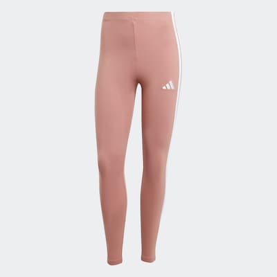 ADIDAS SPORTSWEAR Workout Pants 'Essentials' in Dusky pink / White, Item view