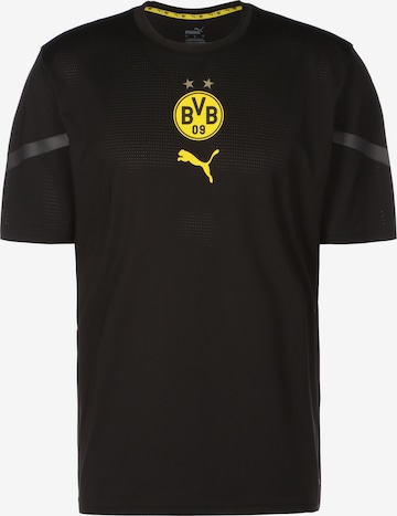 Maglia trikot 'Borussia Dortmund Pre-Match' di PUMA in nero: frontale