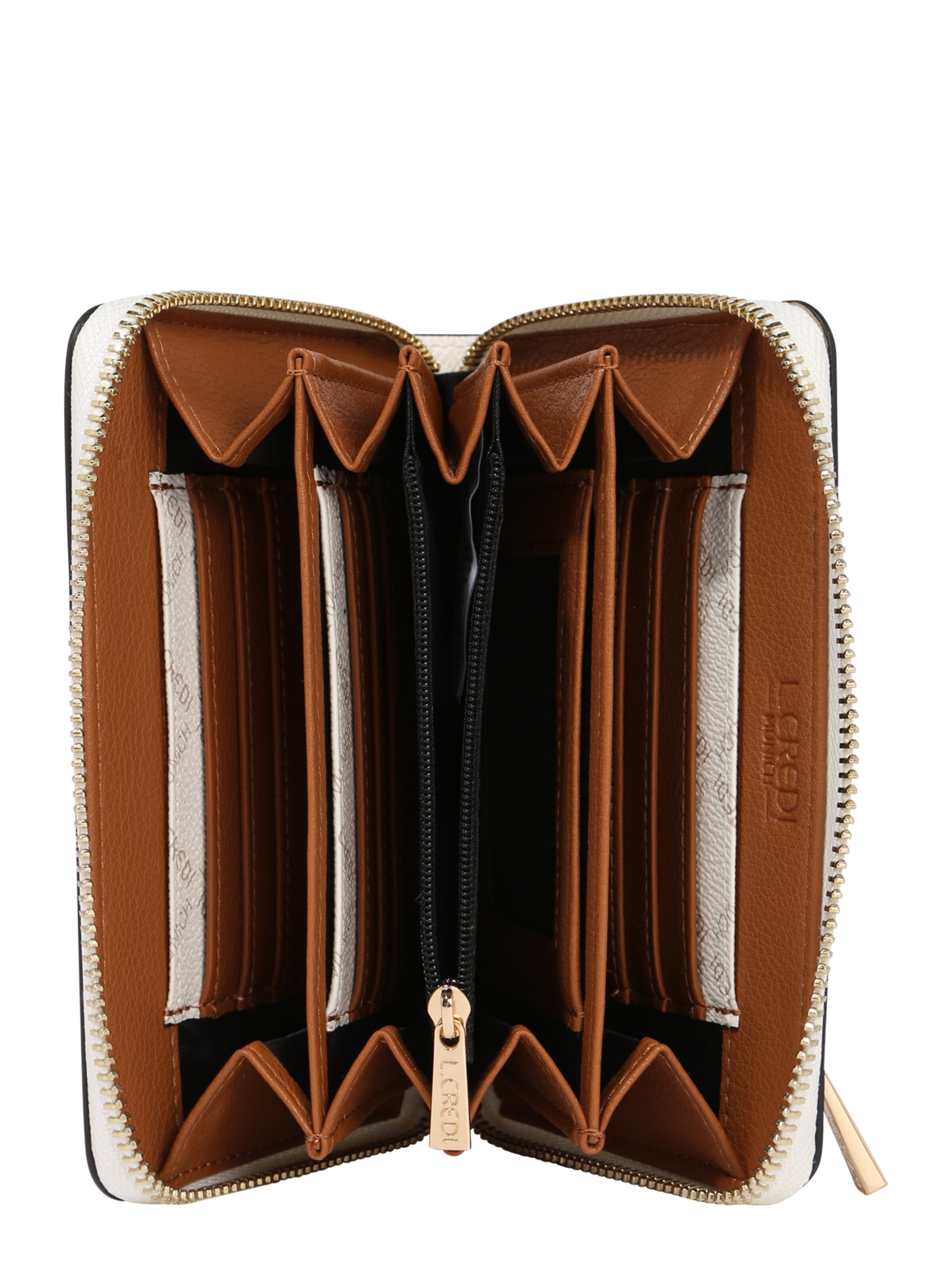 L.CREDI Wallet 'Filiberta' in White