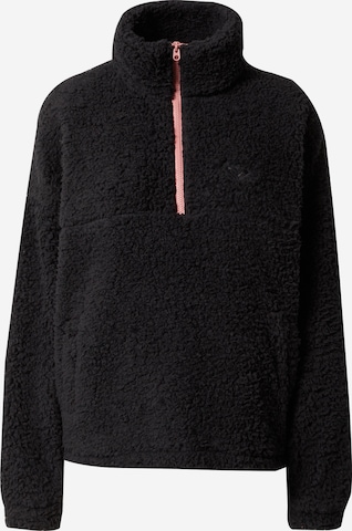 ROXY Спортен пуловер в черно: отпред