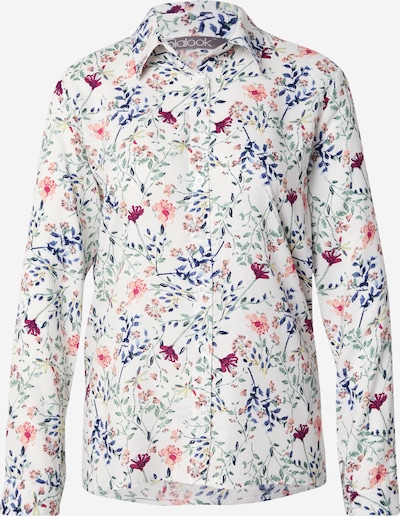 olalook Blúzka - námornícka modrá / jedľová / svetločervená / biela, Produkt