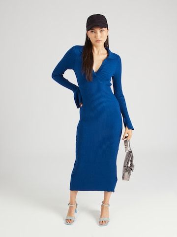 NA-KD Knitted dress in Blue