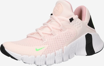 NIKE Athletic Shoes 'Free Metcon 4' in Pink: front
