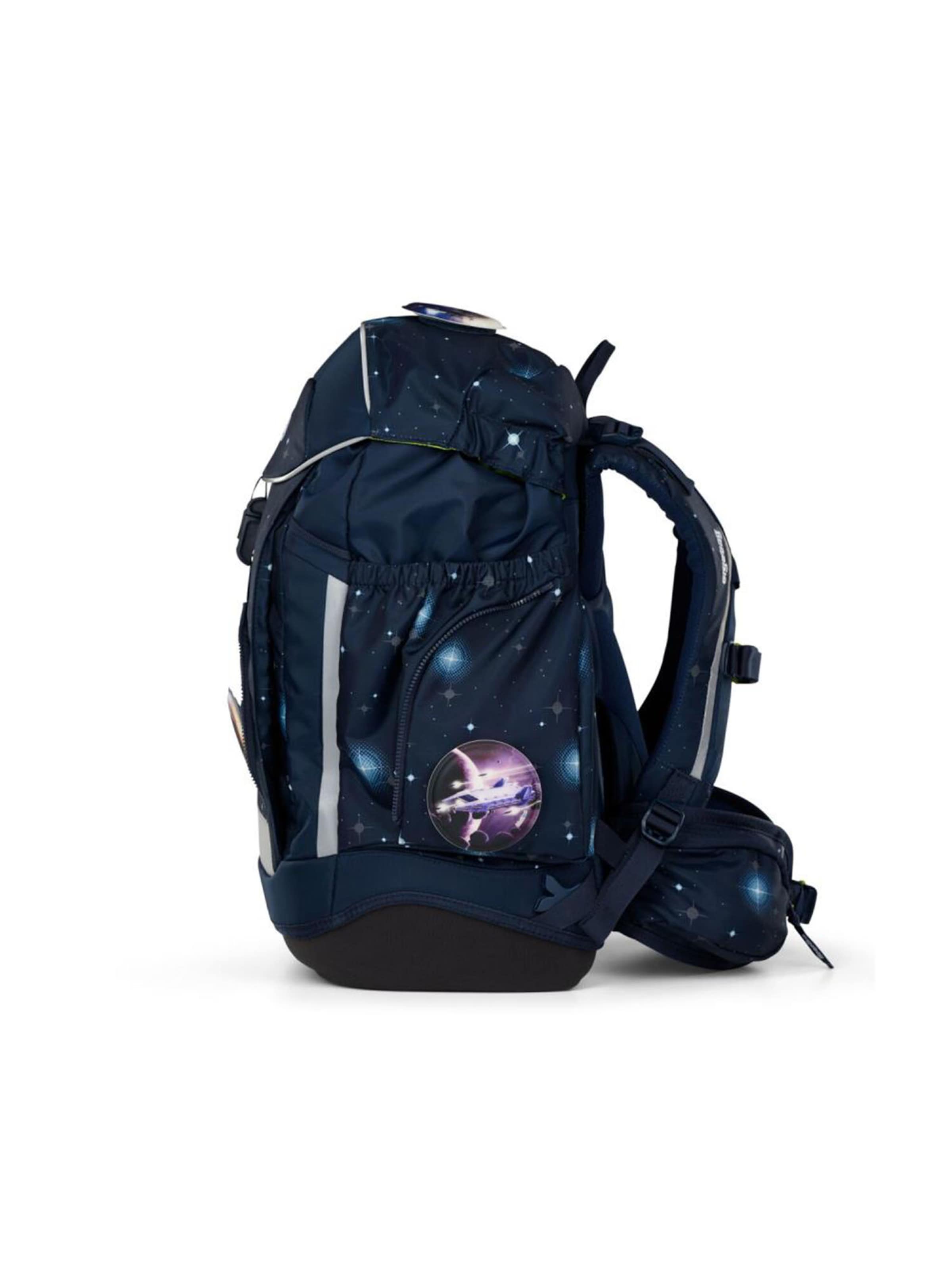 ergobag Backpack 'Maxi Schulrucksack Set 6tlg.' in Blue