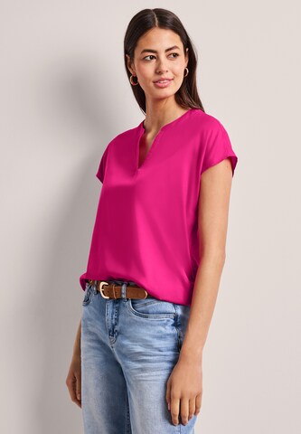 STREET ONE Blouse in Pink: front